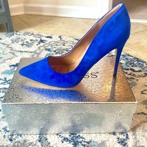 *Brand New* Cobalt Blue pump heels-Size 12